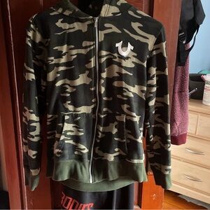 true religion hoodie size med